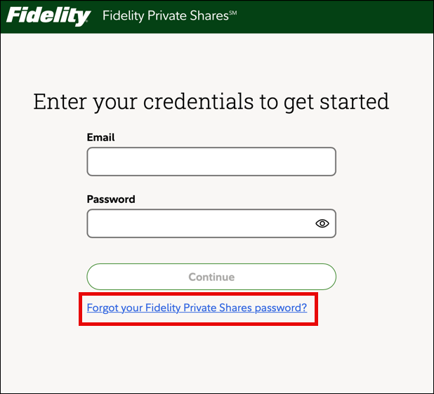 accounts fidelity login password reset